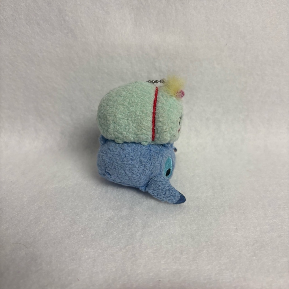 STITCH SCRUMP Tsum Tsum Plush Keychain Disney Japan - Picture 4 of 10